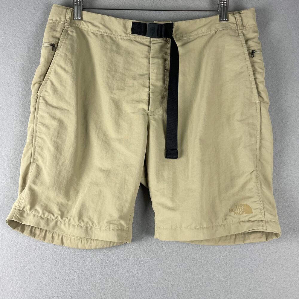 The North Face Paramount Trail Shorts Mens 36 Beige Hiking Outdoor Gorpcore